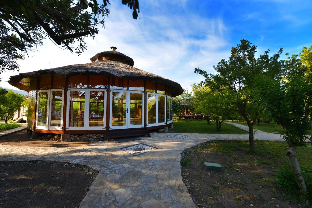 Zahrada ubytování Arcadia Hotel