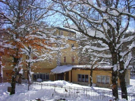 Albergo Del Sole v zimě