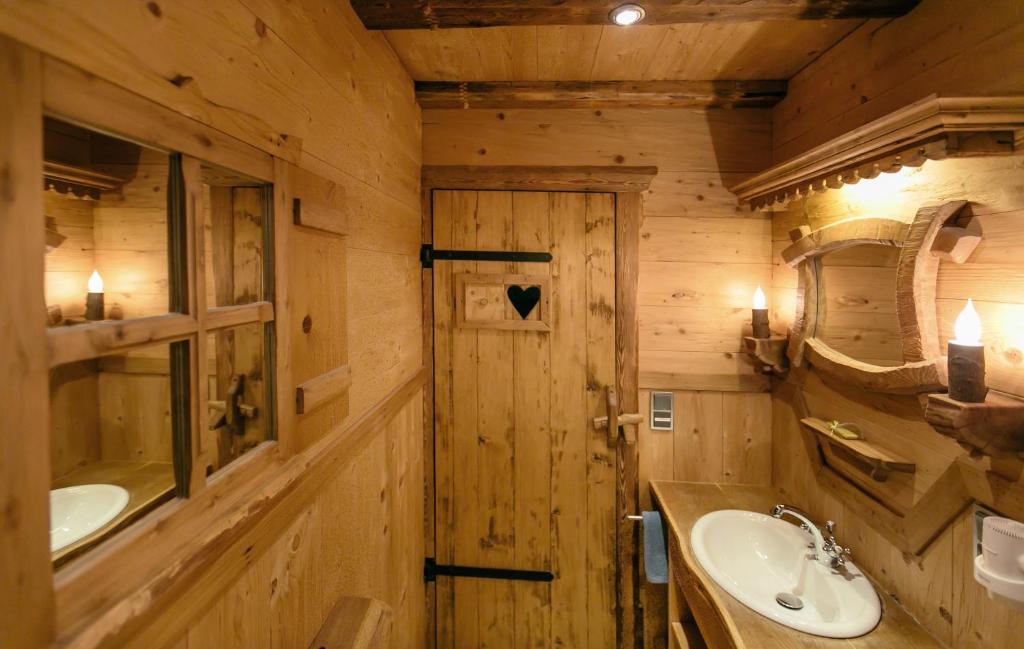 Kúpeľňa v ubytovaní Seegasthof Gamsjaga
