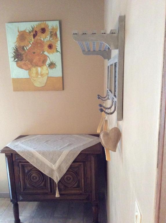 Postel nebo postele na pokoji v ubytování Chambre d'hotes la Quercynoise