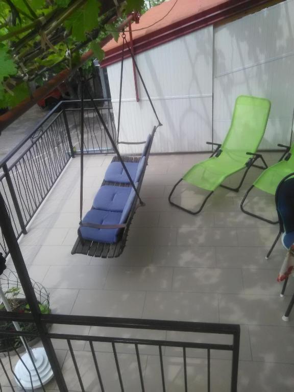 Balkón alebo terasa v ubytovaní Apartment Skale