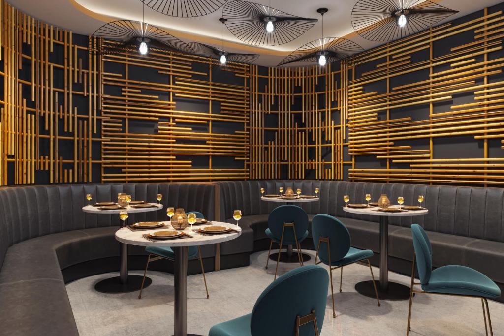 Posezení v ubytování Adora Hotel
