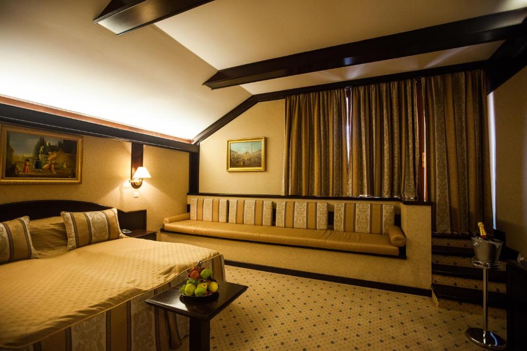Posezení v ubytování Hotel Snagov Club