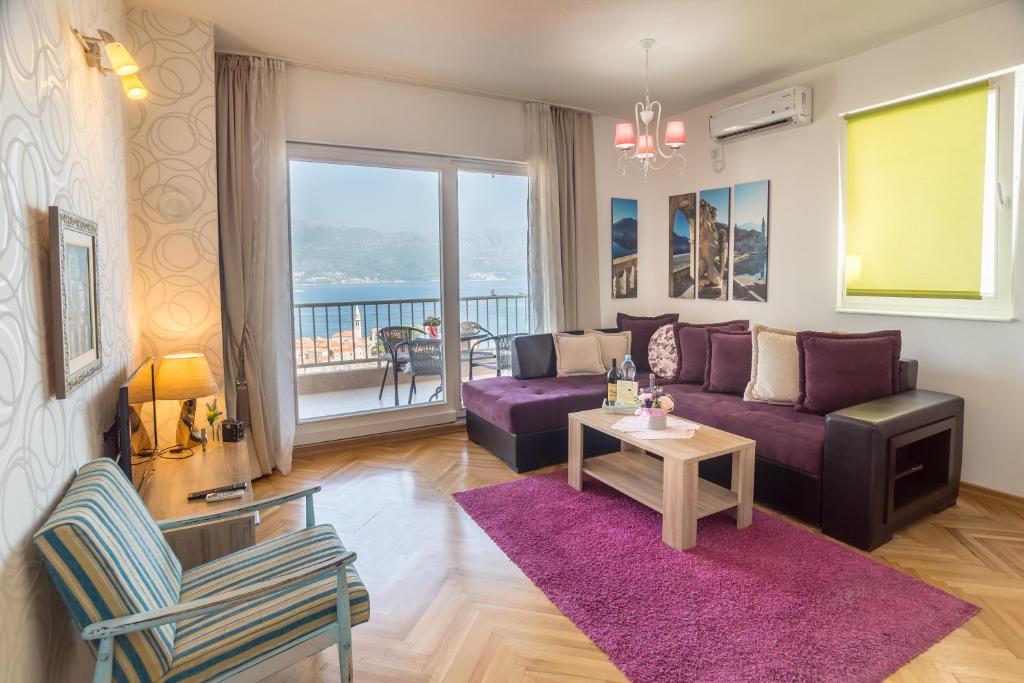 Posezení v ubytování Apartments Inspiration
