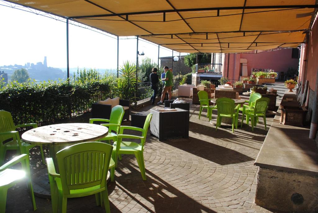Restaurace v ubytování Hotel Tuscania Panoramico