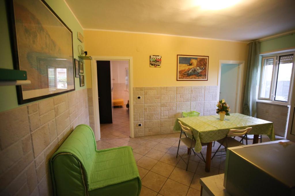 Posezení v ubytování Casa Fusco