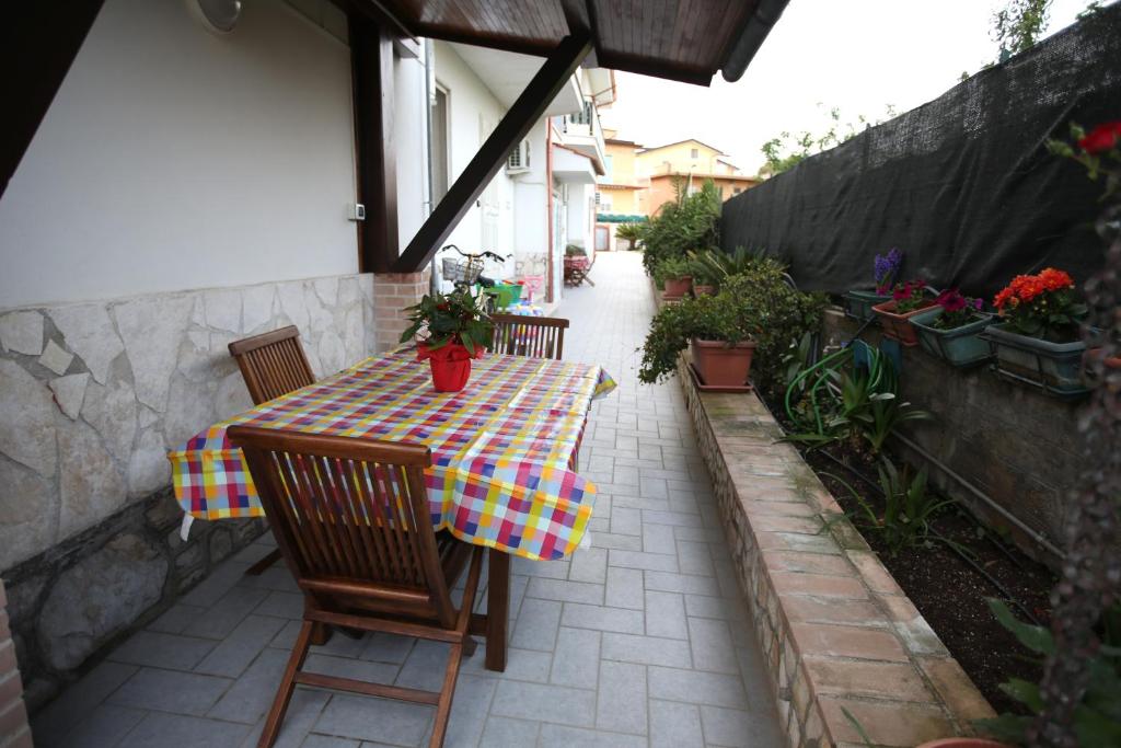 Balkón nebo terasa v ubytování Casa Fusco