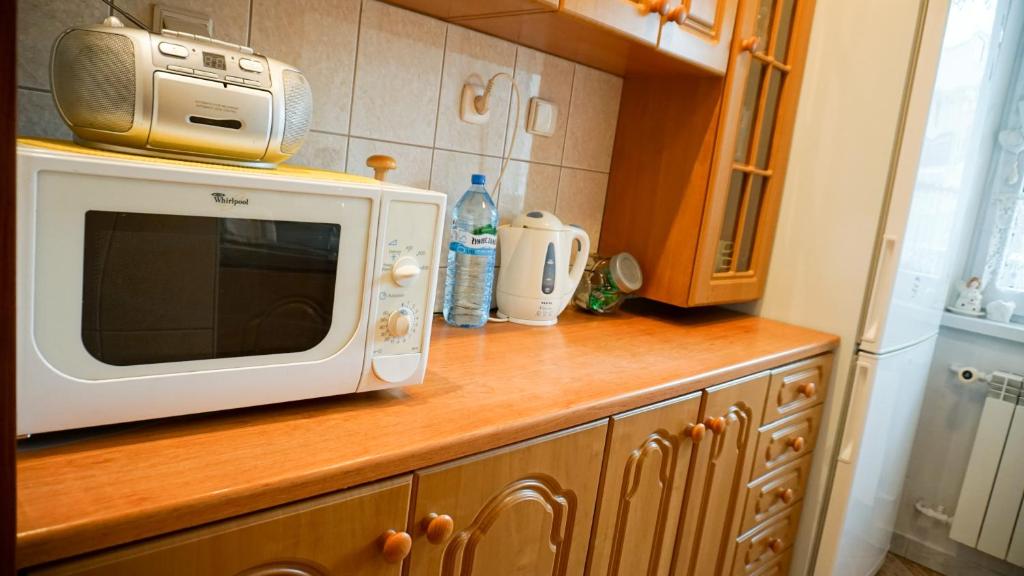 Kuchyňa alebo kuchynka v ubytovaní MSC Apartments Zakopane Centrum Classic