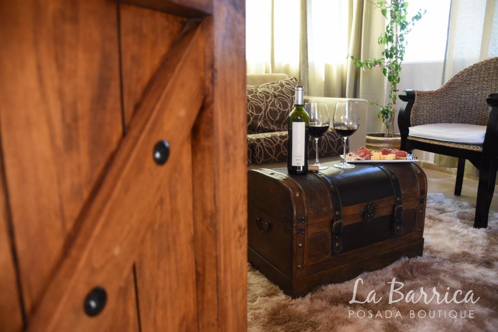 Posezení v ubytování Posada Boutique La Barrica