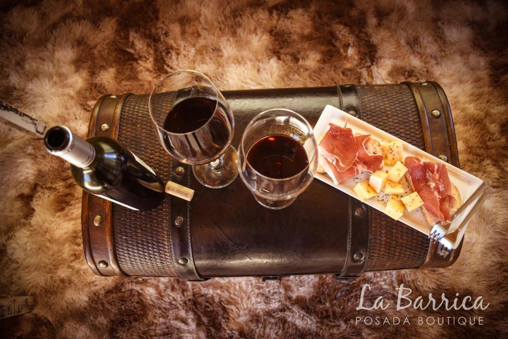 Nápoje v ubytování Posada Boutique La Barrica