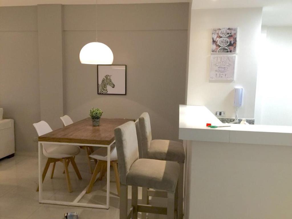 Posezení v ubytování 9 de Julio Park Suites
