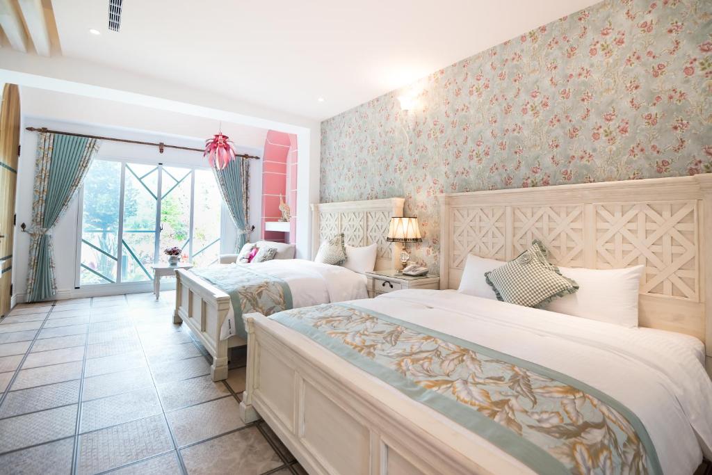 山閱聖堡羅莊園 - Chambre Quadruple Avec Salle De Bain Privée