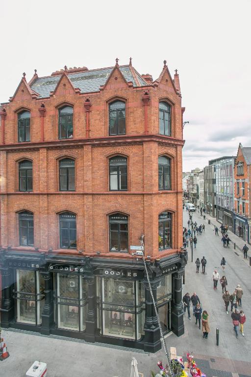 Nespecifikovaný výhled na destinaci Dublin nebo výhled na město při pohledu z aparthotelu