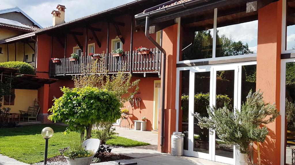 Budova, kde se bed and breakfast nachází