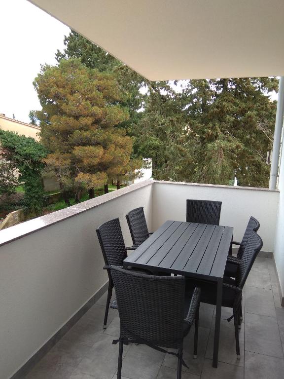 Balkón nebo terasa v ubytování Apartment Domagoj, Novalja