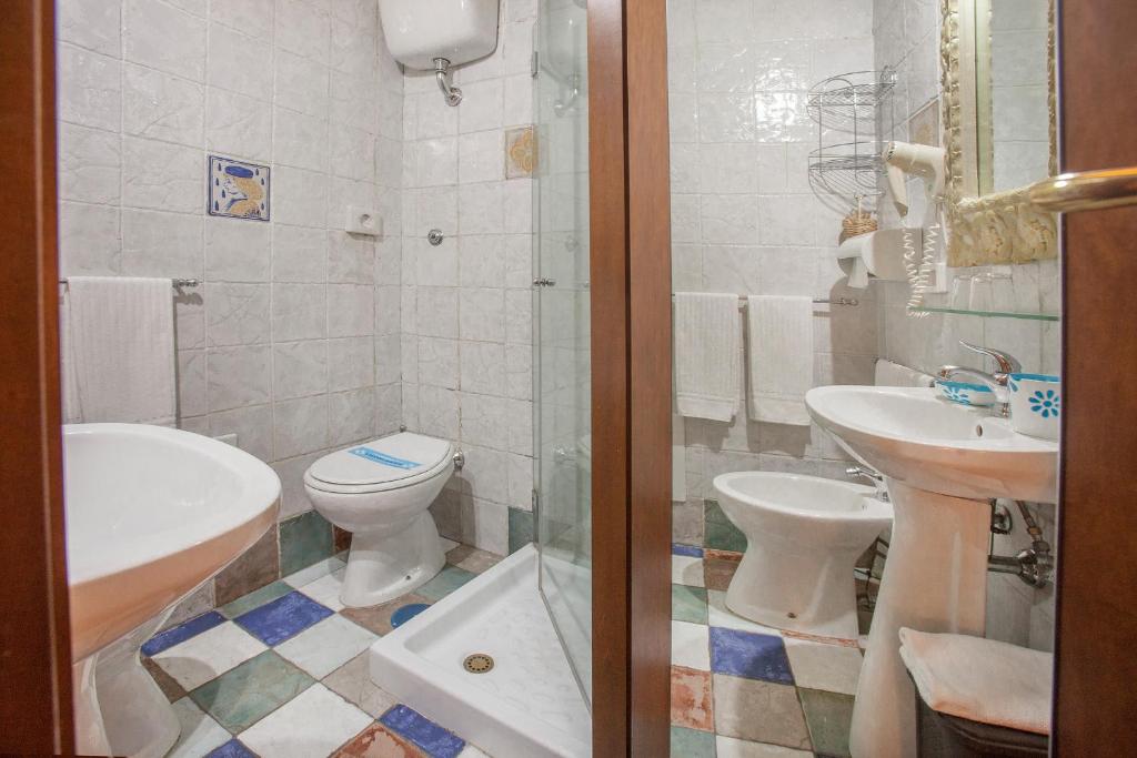 Kúpeľňa v ubytovaní B&B L'Alloggio Dei Vassalli