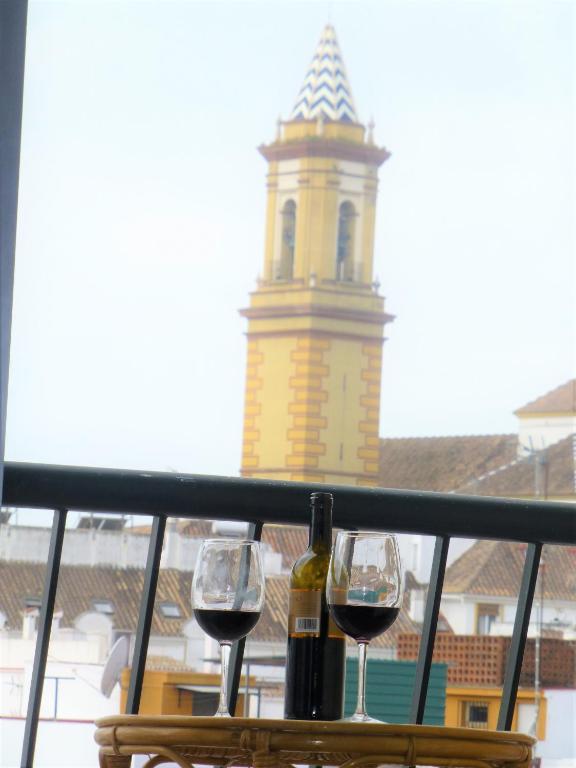 Balkon lub taras w obiekcie apartamento centrico y luminoso