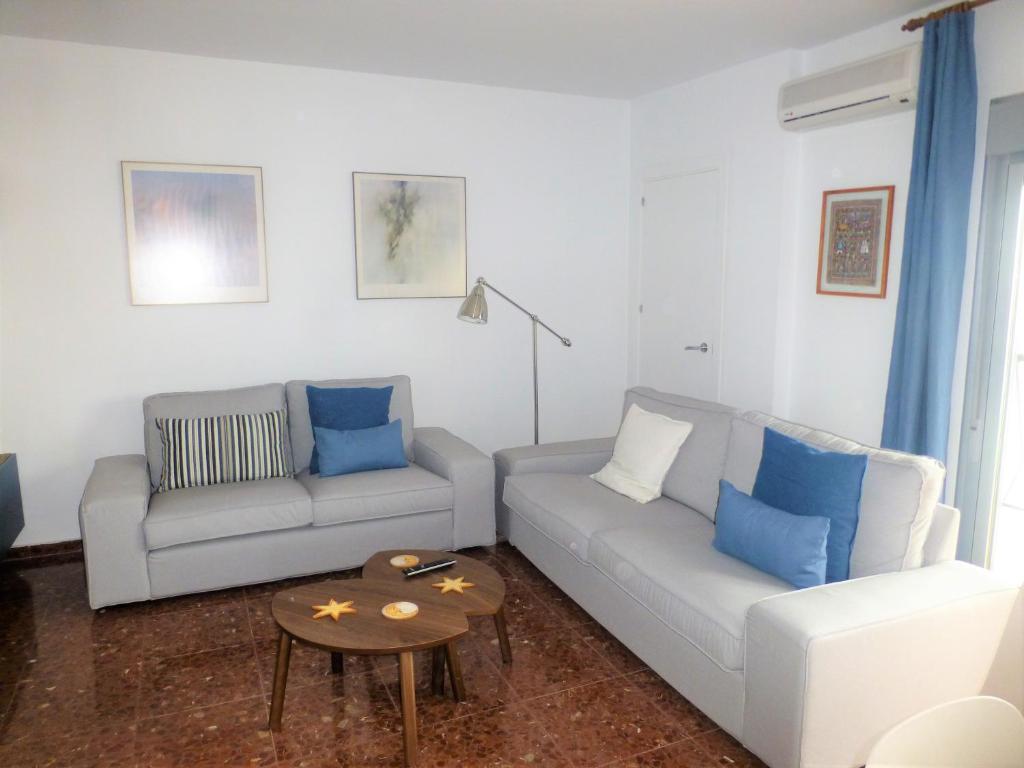 Część wypoczynkowa w obiekcie apartamento centrico y luminoso