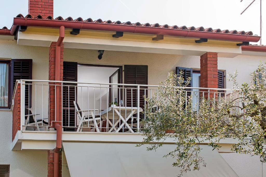 Balkón nebo terasa v ubytování Apartments Carmelo
