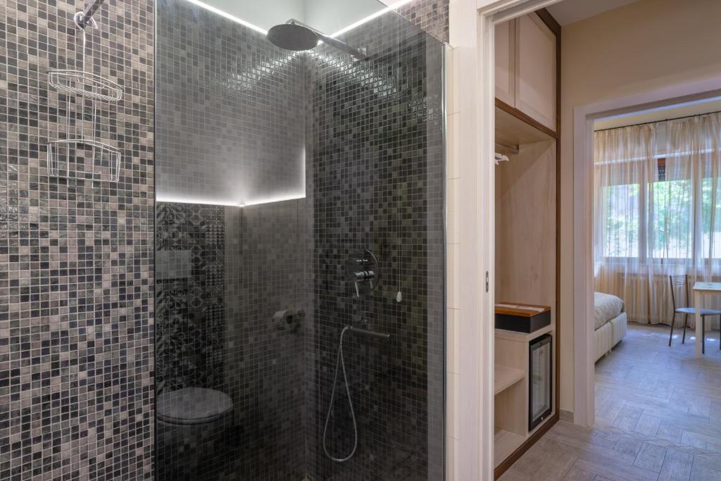 Koupelna v ubytování Villa Domus Salento Suites & Rooms con parcheggio privato in loco