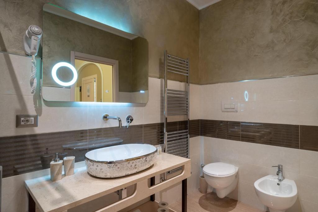 Koupelna v ubytování Villa Domus Salento Suites & Rooms con parcheggio privato in loco
