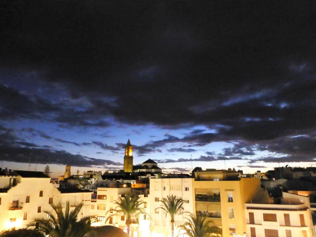 Widok na miasto Estepona z tego apartamentu