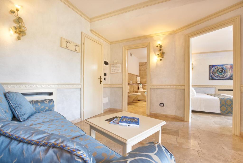 Posezení v ubytování Hotel Hermitage
