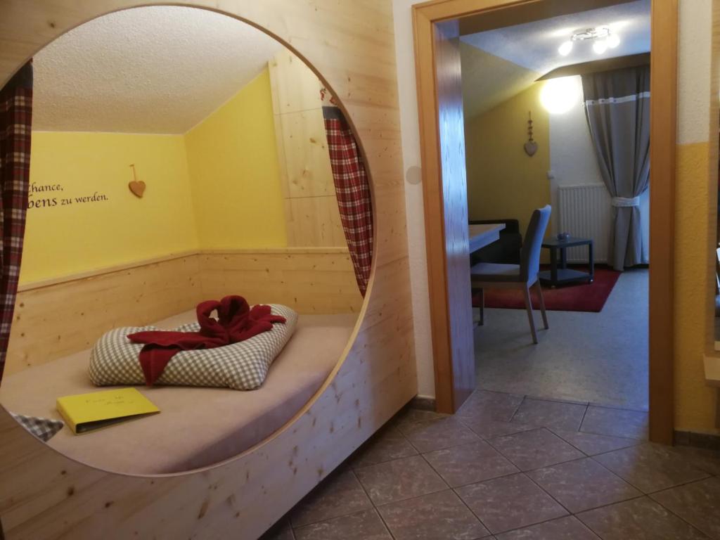 Koupelna v ubytování Naturerlebnis Lärchenhof