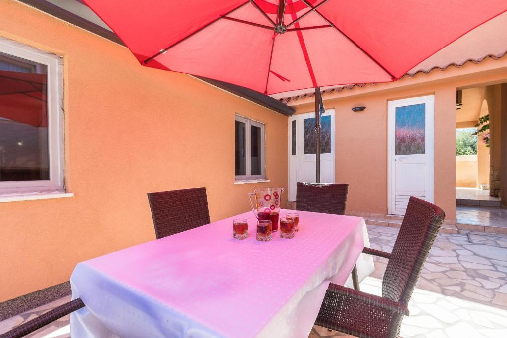 Patio nebo venkovní prostory v ubytování Apartment Taja