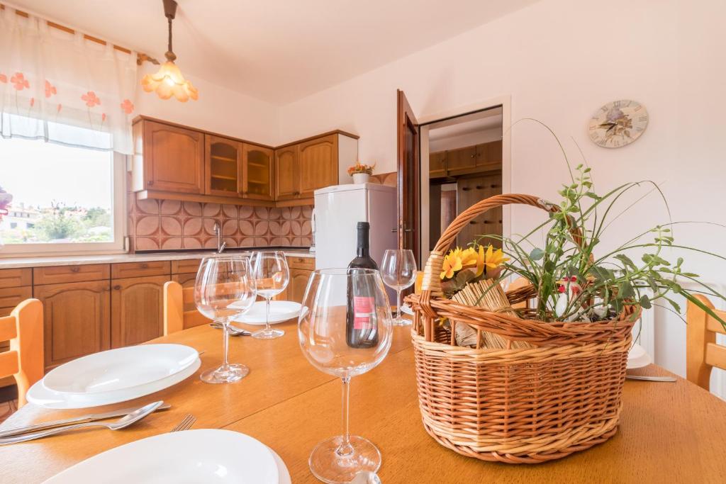 Nápoje v ubytování Apartment Taja