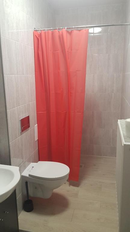 Koupelna v ubytování Kaktus Guest House