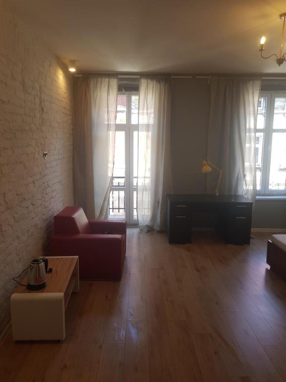 Posezení v ubytování Kaktus Guest House