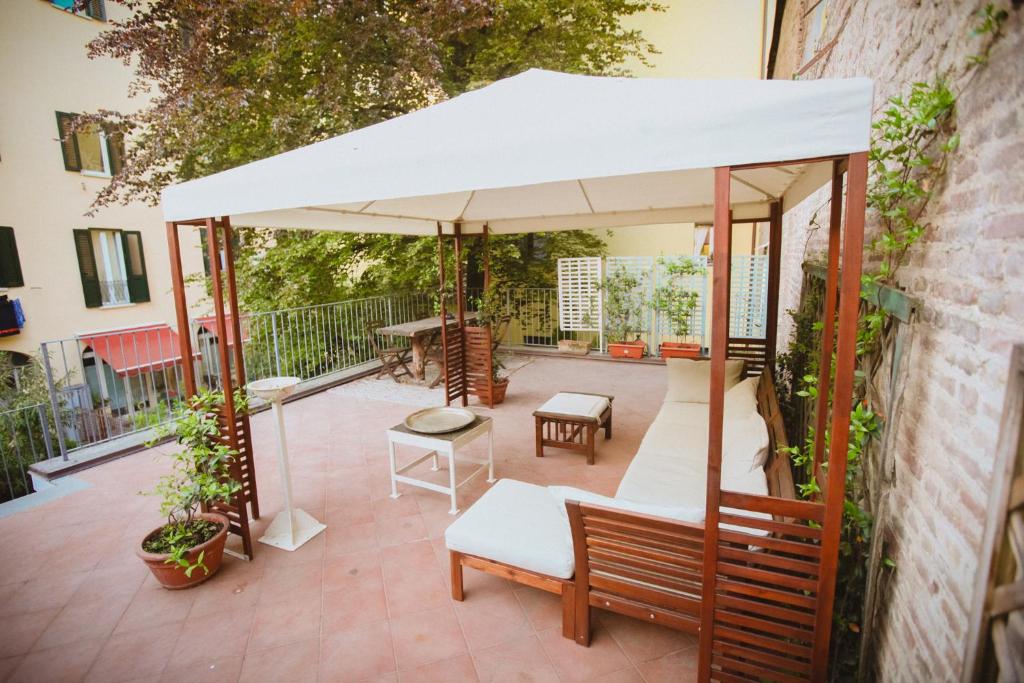 Balkon lub taras w obiekcie La Corte del Pratello