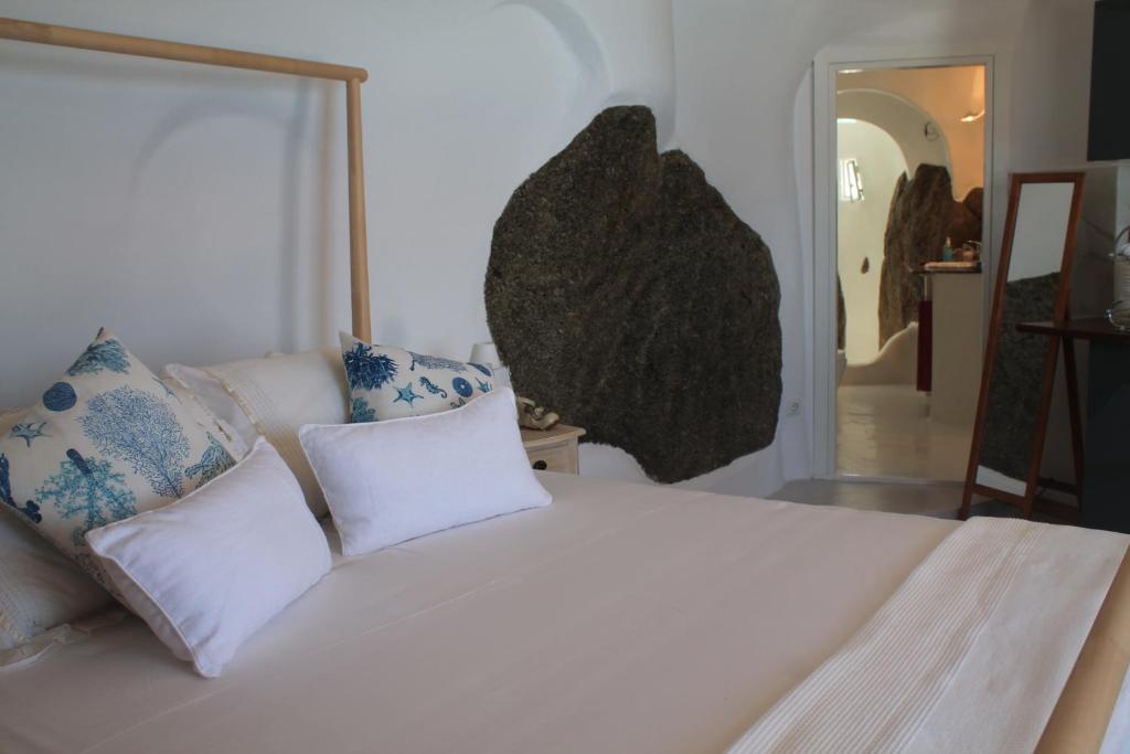 Posteľ alebo postele v izbe v ubytovaní Luxury Suites Poseidon