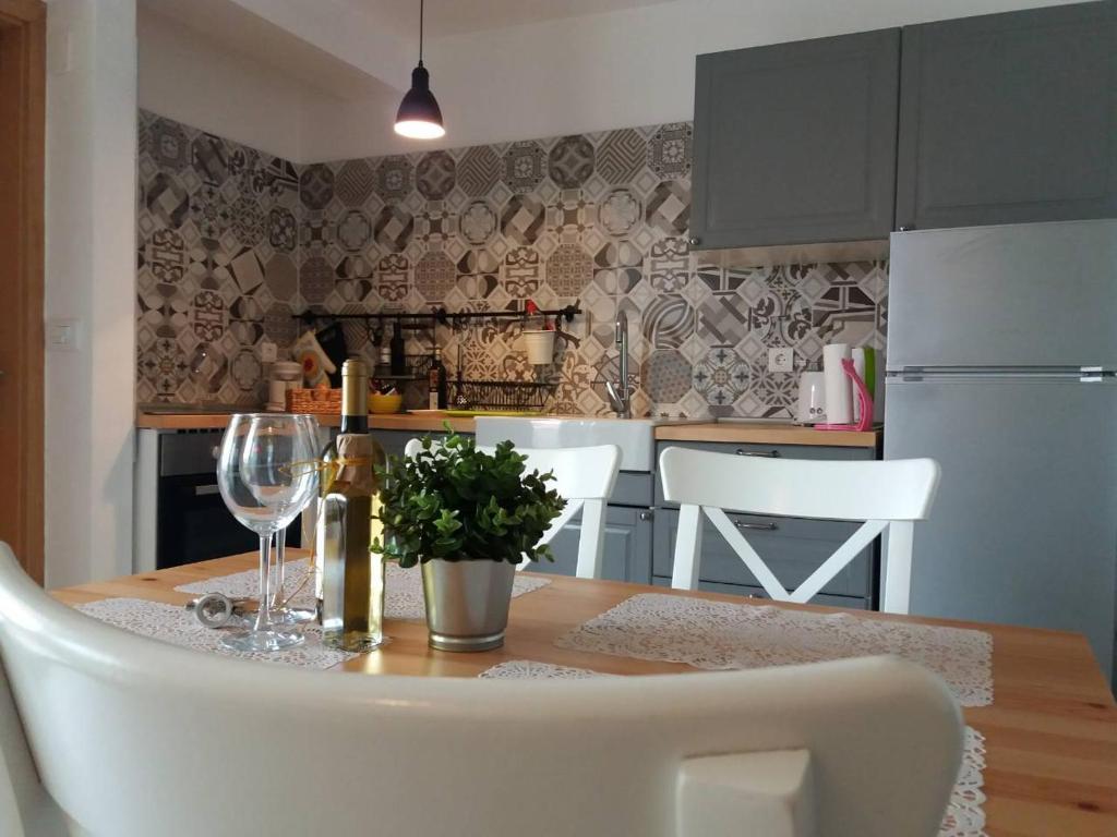Kuchyňa alebo kuchynka v ubytovaní Apartments TERRAeSAL