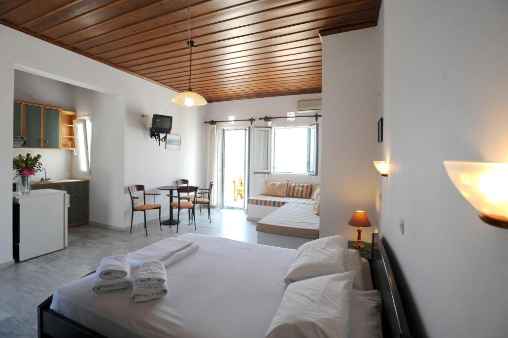 Postel nebo postele na pokoji v ubytování Carlo Bungalows