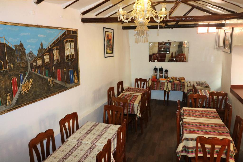 Restaurace v ubytování Hotel Choquequirao