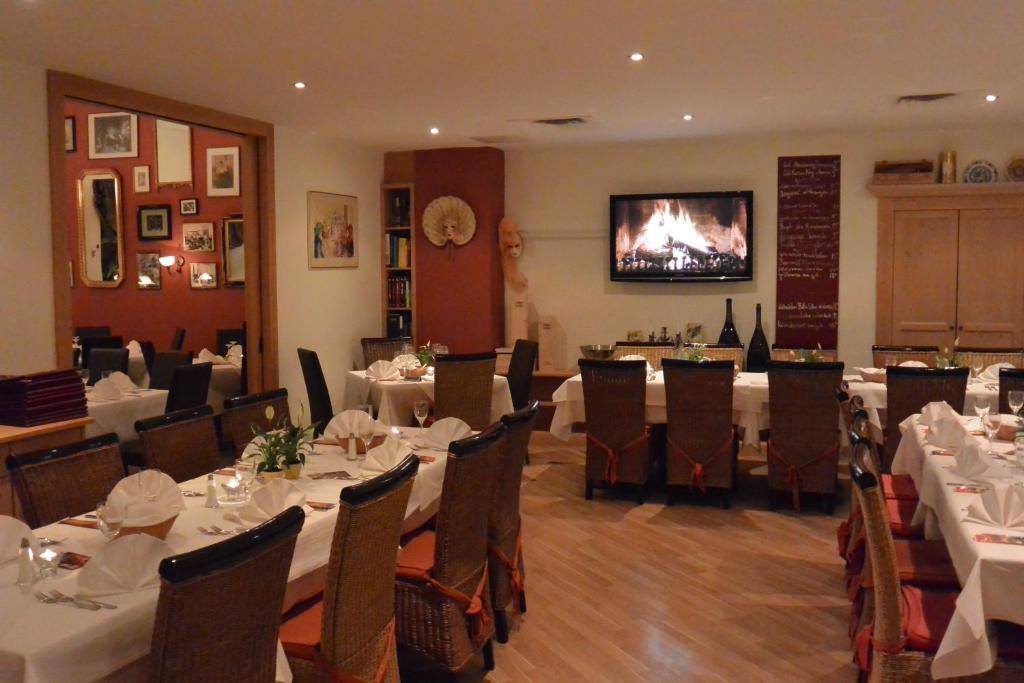 Posezení v ubytování Hotel Schlee