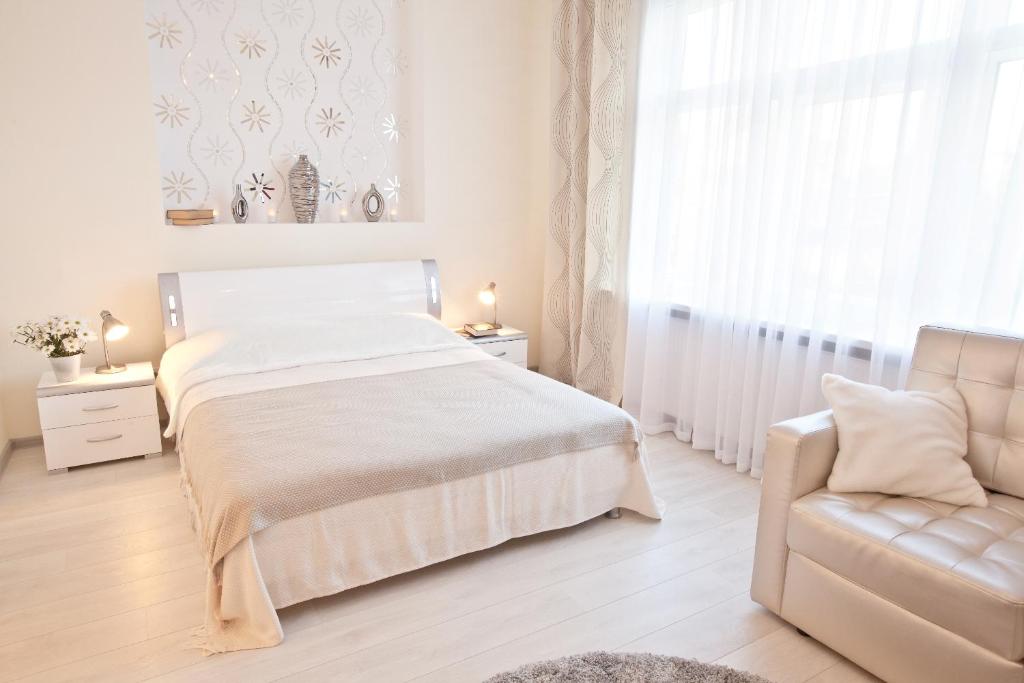 Postel nebo postele na pokoji v ubytování Hotel Dom Aktera