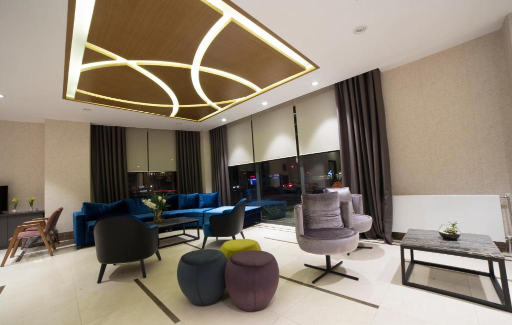 Posezení v ubytování MD Barbaros Hotel