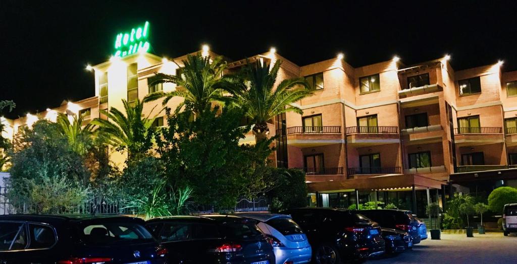 Budynek, w którym mieści się hotel