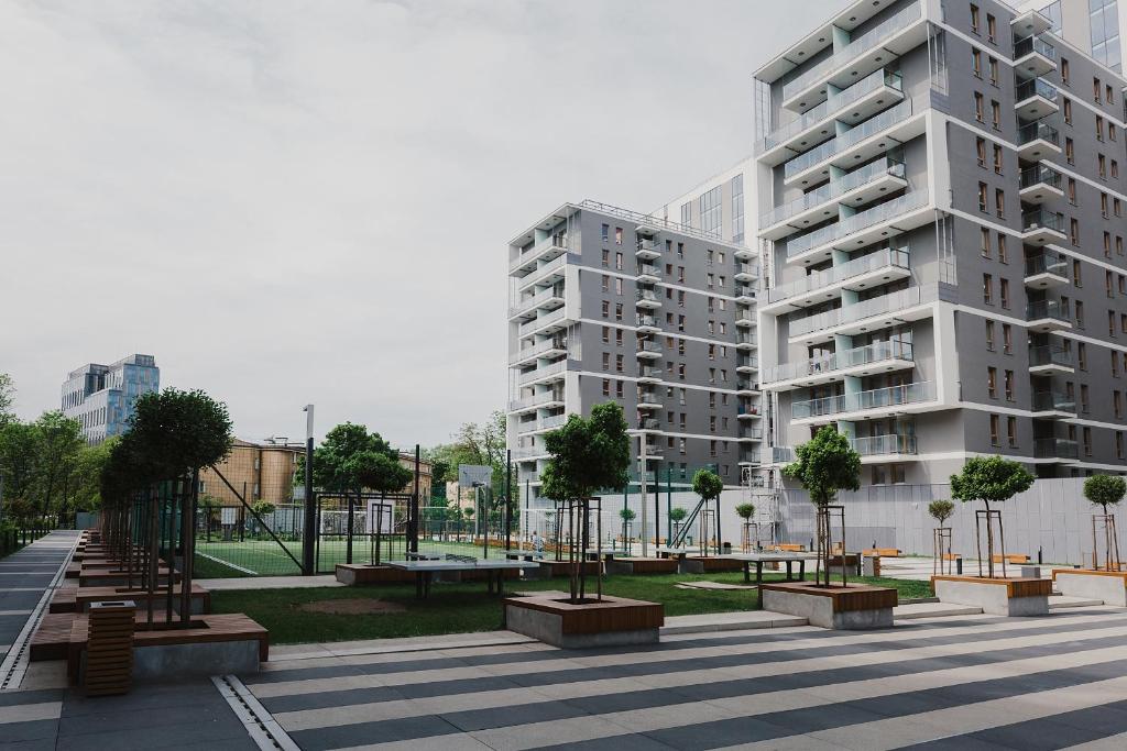 Budova, v ktorej sa apartmán nachádza