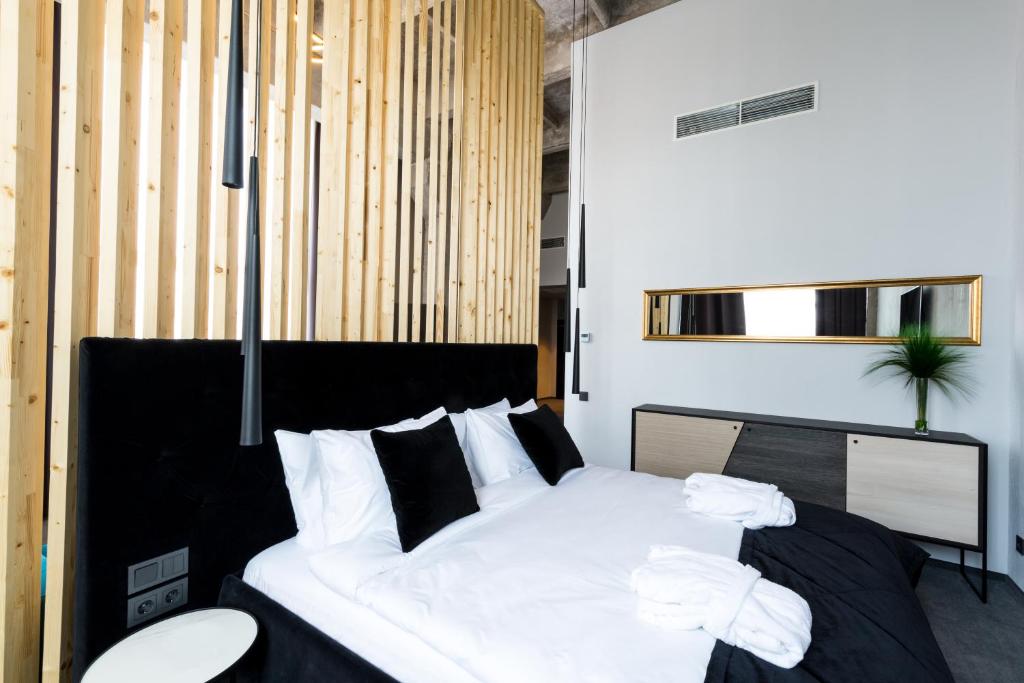 Część wypoczynkowa w obiekcie Loop Hotel Vilnius