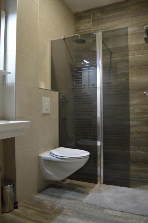Koupelna v ubytování Apartments R Sport boutique