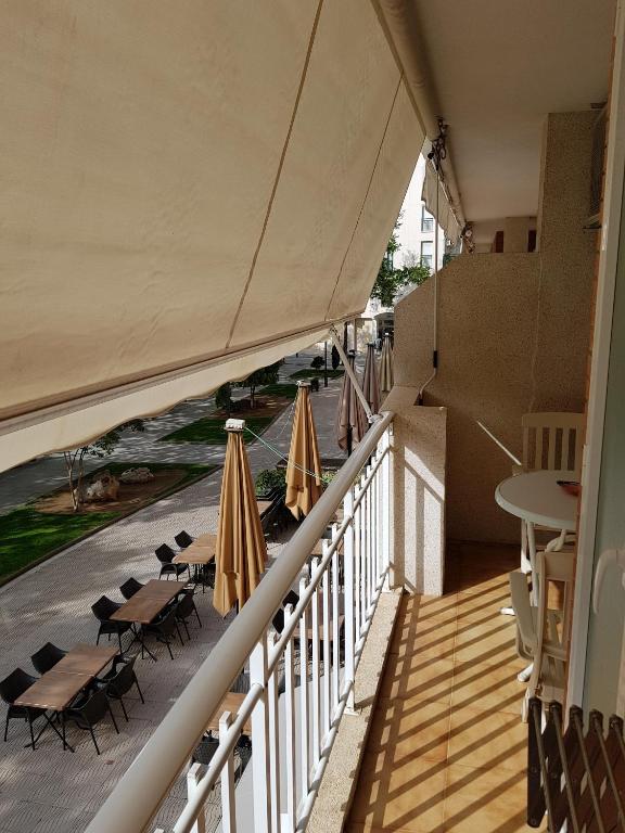 Balkón alebo terasa v ubytovaní El Pescador Park Cozy Apartment