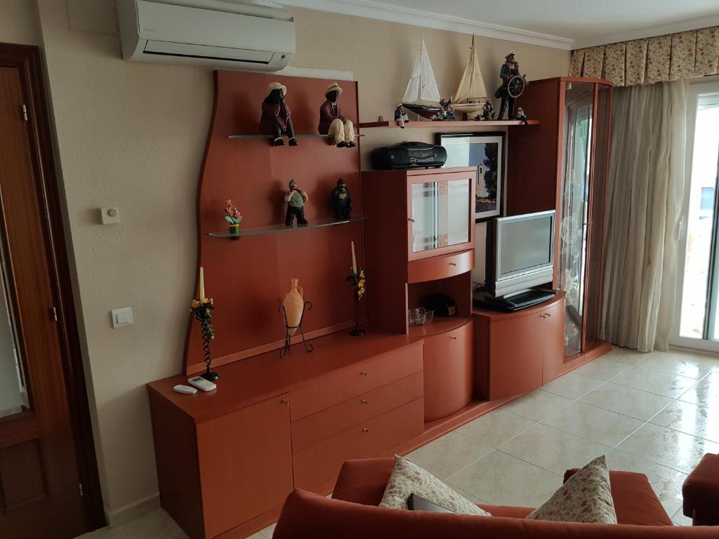 Kuchyňa alebo kuchynka v ubytovaní El Pescador Park Cozy Apartment
