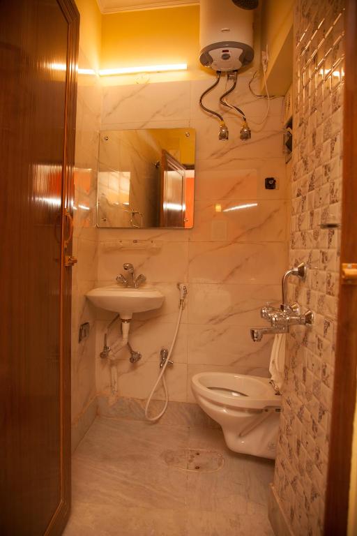 Koupelna v ubytování Om Sai Villa Guesthouse