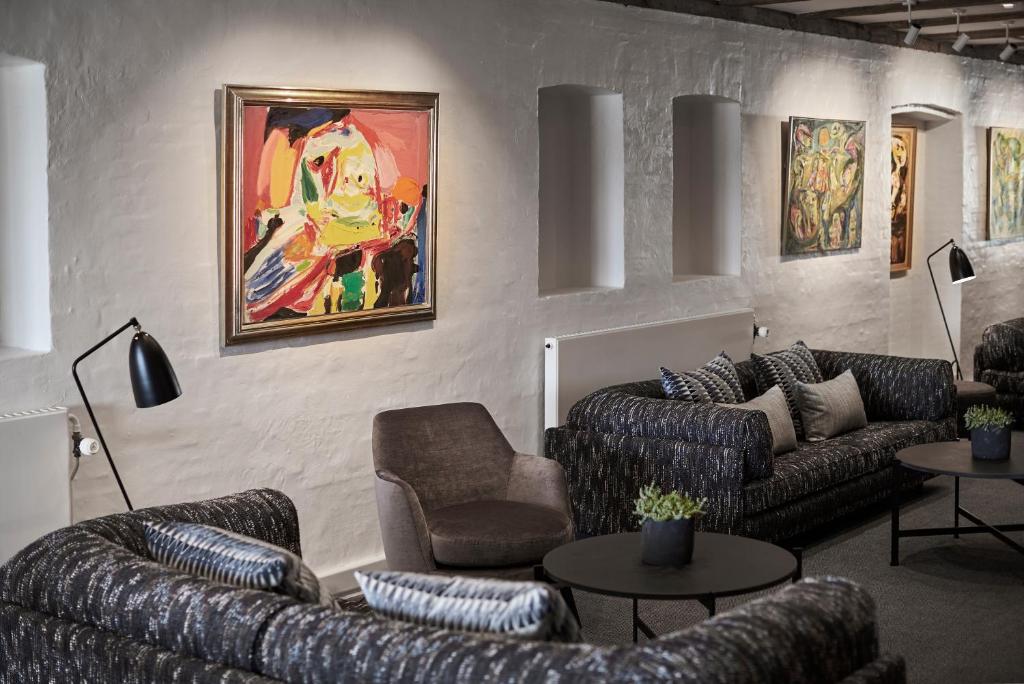 Un lugar para sentarse en 71 Nyhavn Hotel