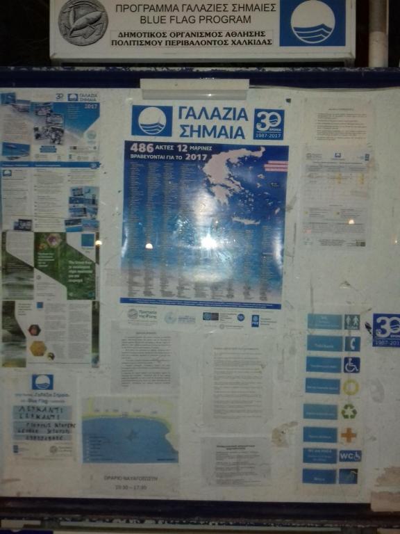 Certifikát, hodnocení, plakát nebo jiný dokument vystavený v ubytování Liland Beachfront