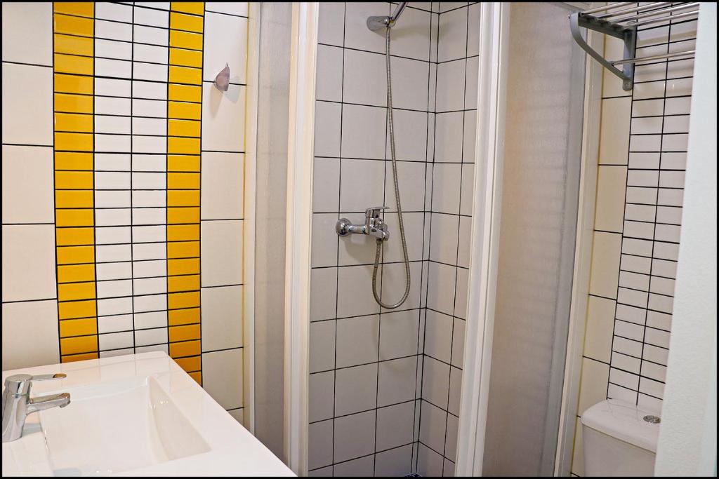 Koupelna v ubytování Apartamento Baluarte
